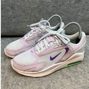 Nike Air Max Aura 4 Running Shoes Purple Green Athletic Sneakers Womens 6.5